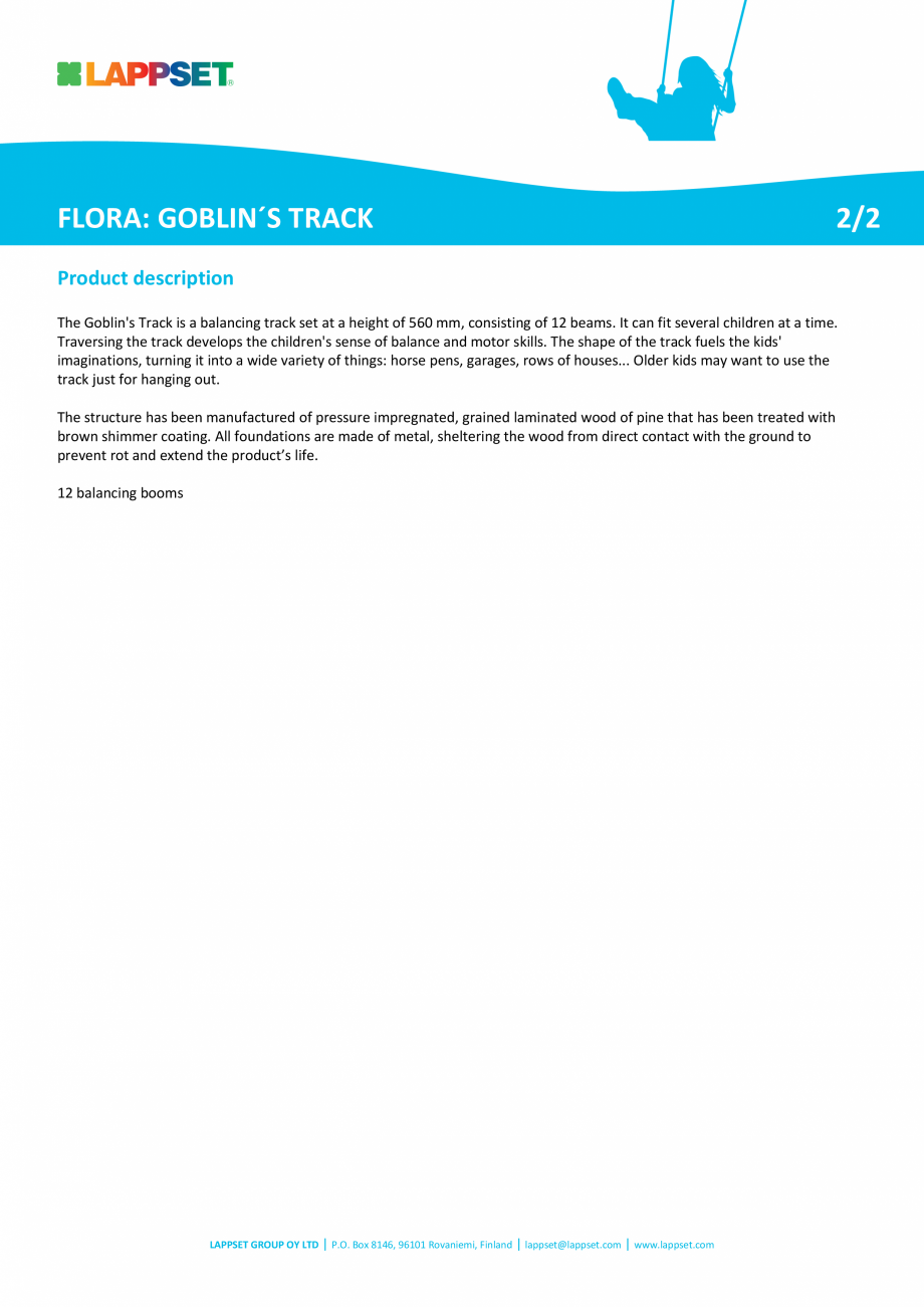 Pagina 2-Echipament pentru echilibru din lemn 175535  LAPPSET FLORA Fisa tehnica Engleza  pressure...