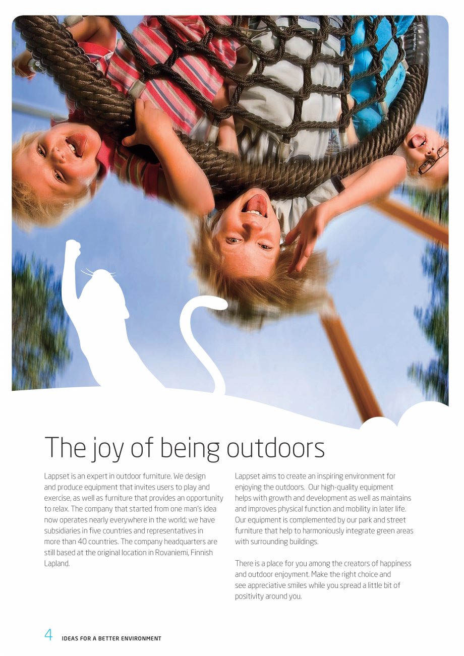 Pagina 5-Idei pentru o viata sanatoasa LAPPSET NEW FINNO, FINNO ABC, CLOXX, CLOVER, FLORA, HALO Catalog,...