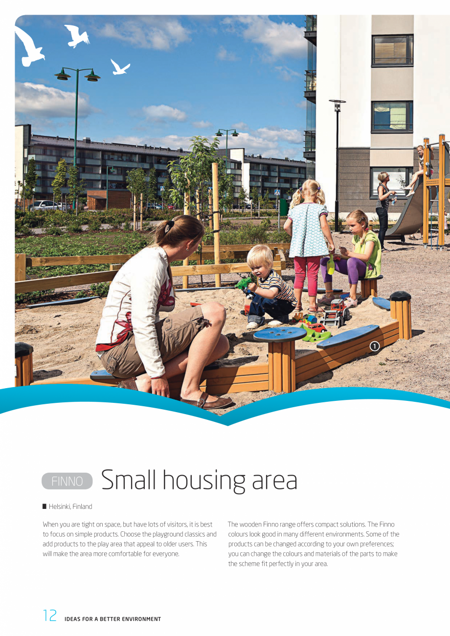 Pagina 12-Idei pentru o viata sanatoasa LAPPSET NEW FINNO, FINNO ABC, CLOXX, CLOVER, FLORA, HALO Catalog,...