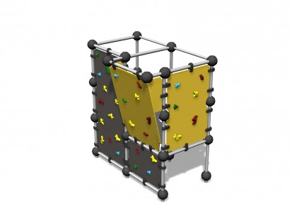 WALL BOULDERING S - Echipament de catarat 220680 CLOXX Echipamente de joaca din metal pentru copii