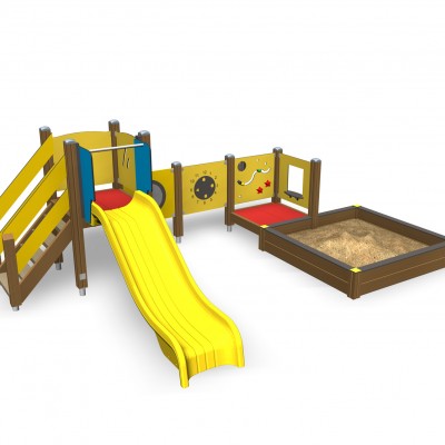 LAPPSET Echipament de joaca pentru copii sub 4 ani LISA 104510M - Echipamente pentru locuri de