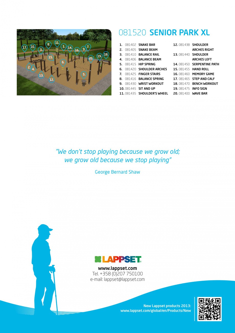 Pagina 4 - Senior sport - Activi la varste inaintate LAPPSET Fisa tehnica Engleza 445	 SIT AND UP
...