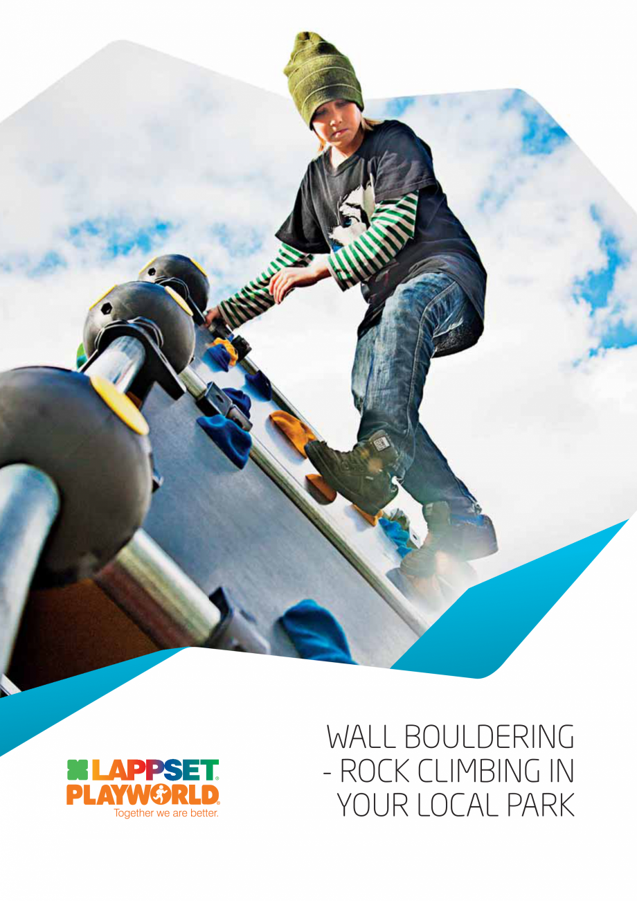 Pagina 1-Echipamente de catarare LAPPSET Wall Bouldering Fisa tehnica Engleza WALL BOULDERING
- ROCK CLIMBING...