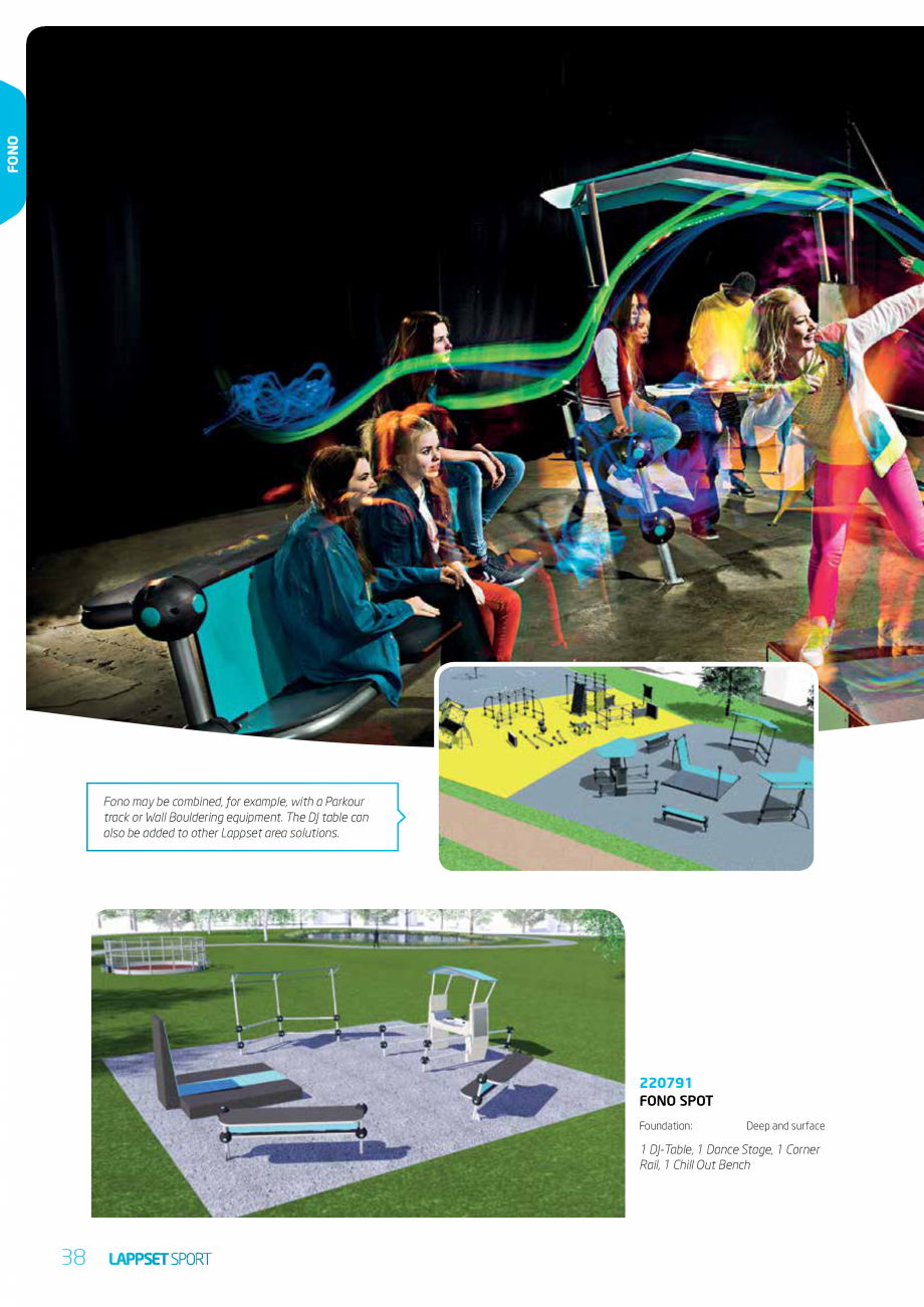 Pagina 38-Echipamente pentru spatii sport, sport extrem LAPPSET Wall Bouldering, Parkour, Fitness, Gym, Senior...