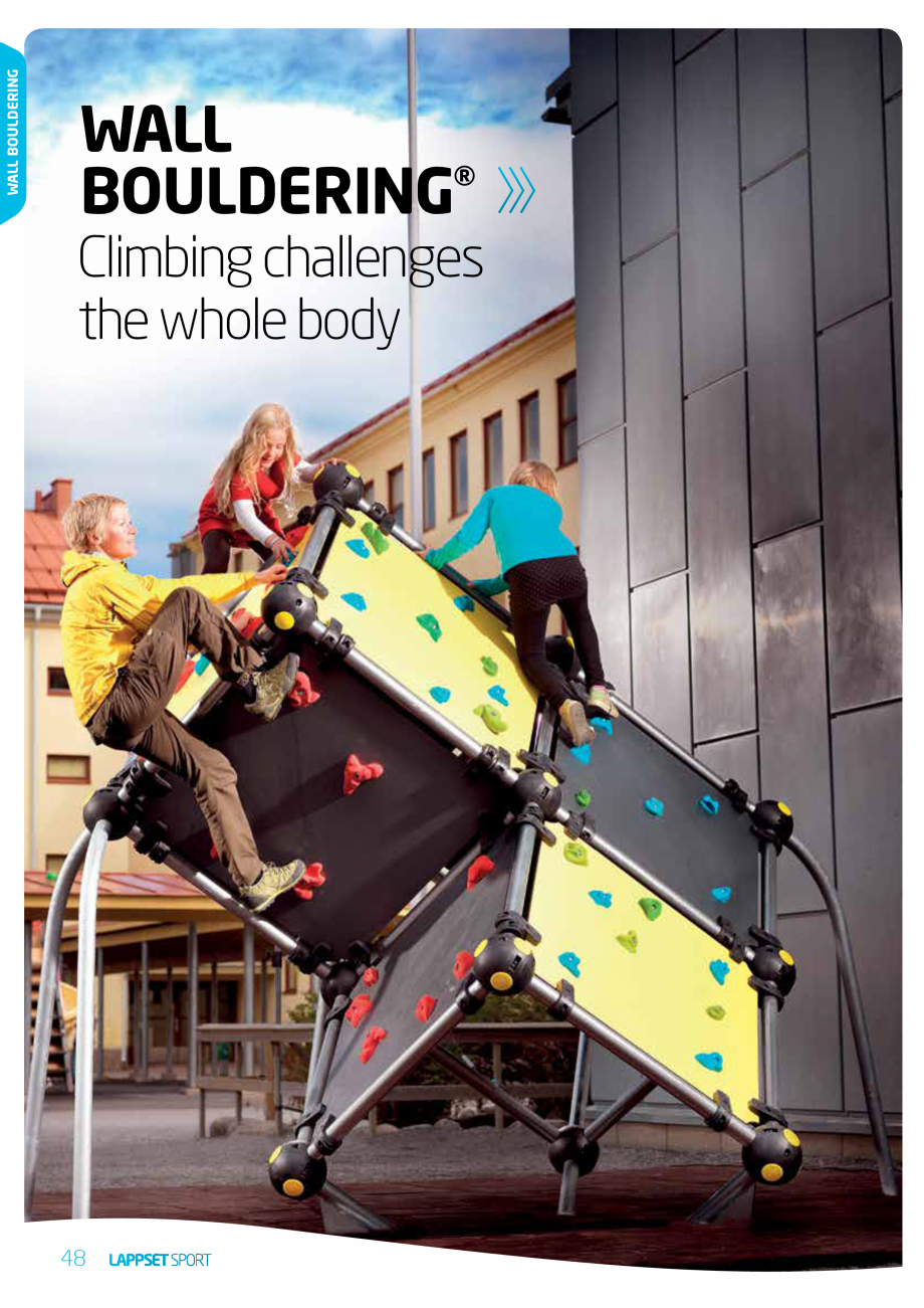 Pagina 48-Echipamente pentru spatii sport, sport extrem LAPPSET Wall Bouldering, Parkour, Fitness, Gym, Senior...