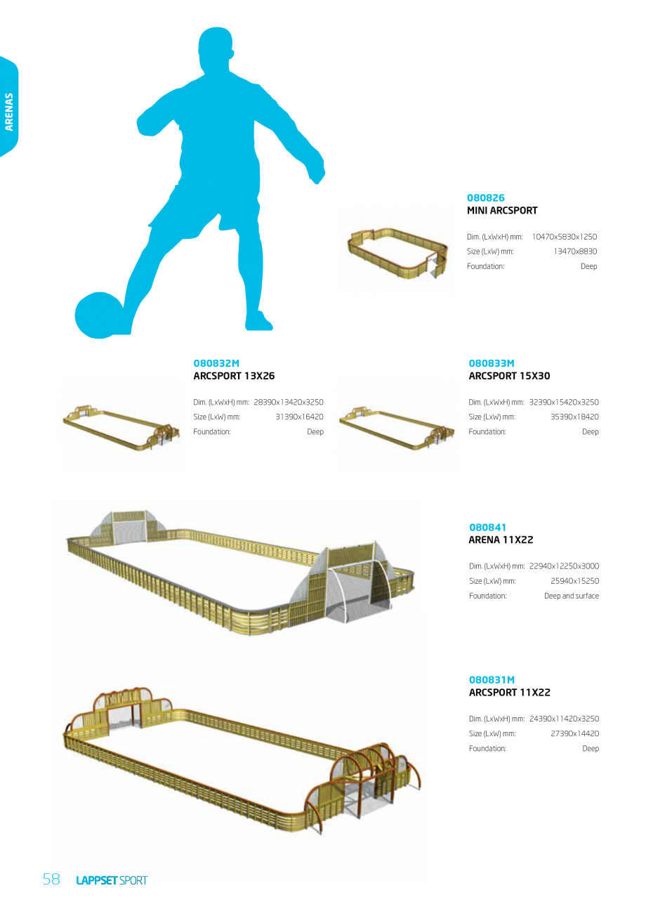 Pagina 58-Echipamente pentru spatii sport, sport extrem LAPPSET Wall Bouldering, Parkour, Fitness, Gym, Senior...