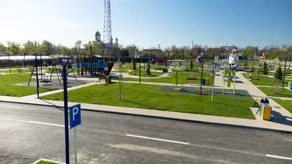 Centrul de agrement Movila Miresii Amenajari locuri de joaca - MOVILA MIRESII