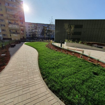 SIMACEK Facility Services RO  Parking Primăverii-Cluj - Sisteme de acoperisuri verzi ecologice