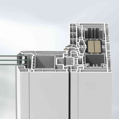 Sistem de usi liftant-glisante din PVC - Schüco LivIngSlide LivIngSlide Sistem de usi liftant-glisante din PVC