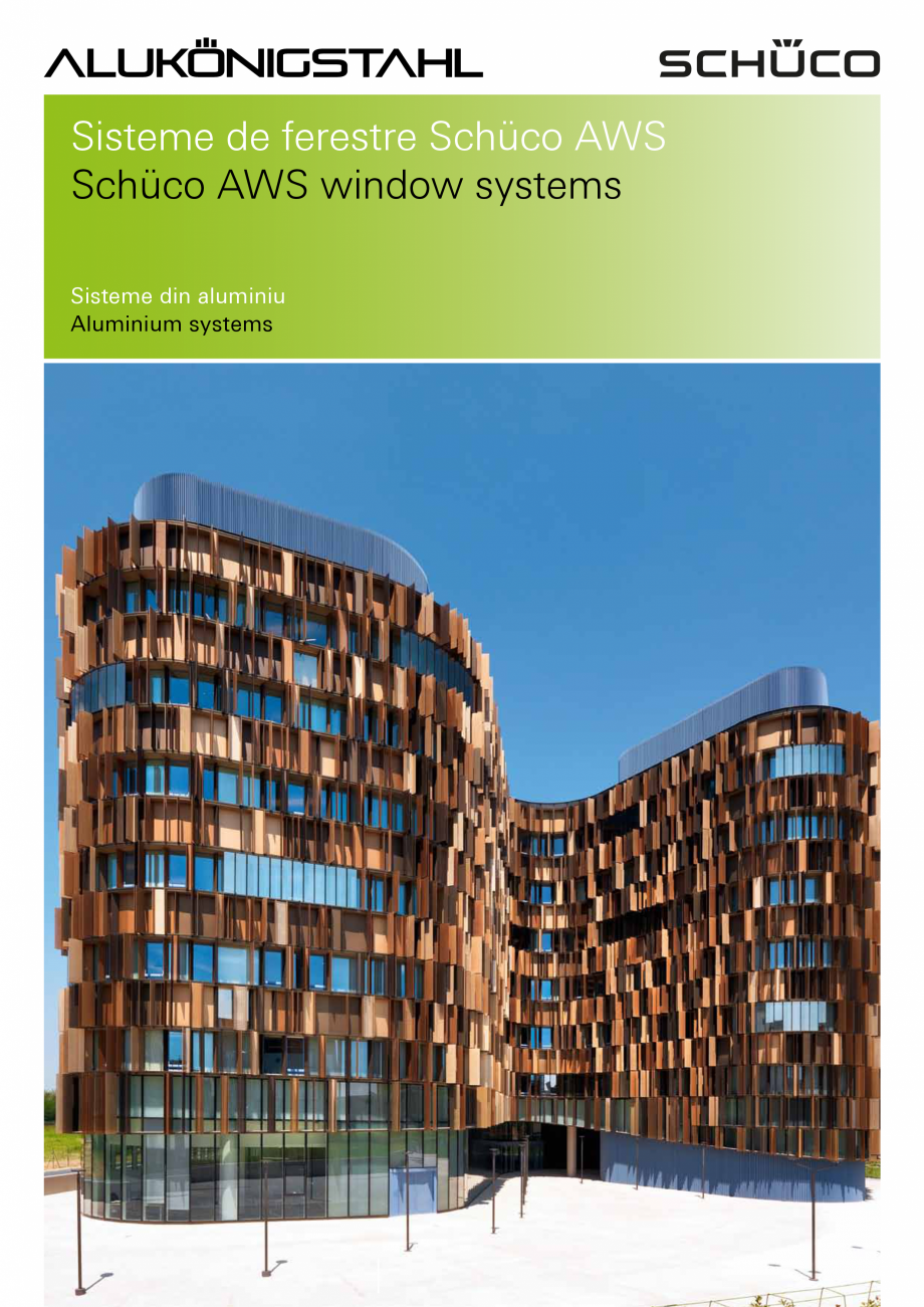 Pagina 1-Sisteme de profile pentru ferestre  SCHÜCO AWS 65, AWS 70.HI, AWS 75.SI+, AWS 75 BS.SI+, AWS 90...