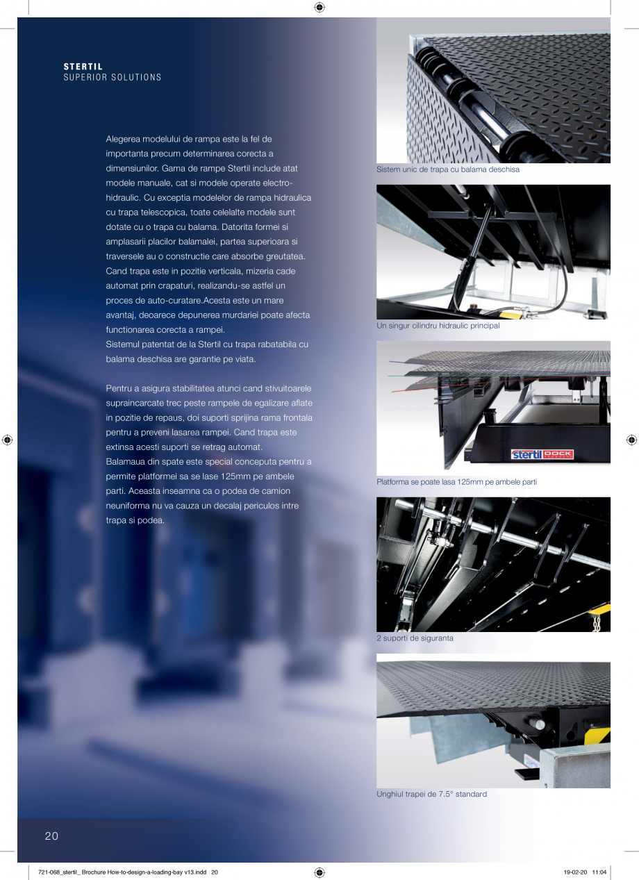 Pagina 20-Ghid de proiectare - echipamente de ancorare STERTIL Catalog, brosura Romana conceputa pentru a...