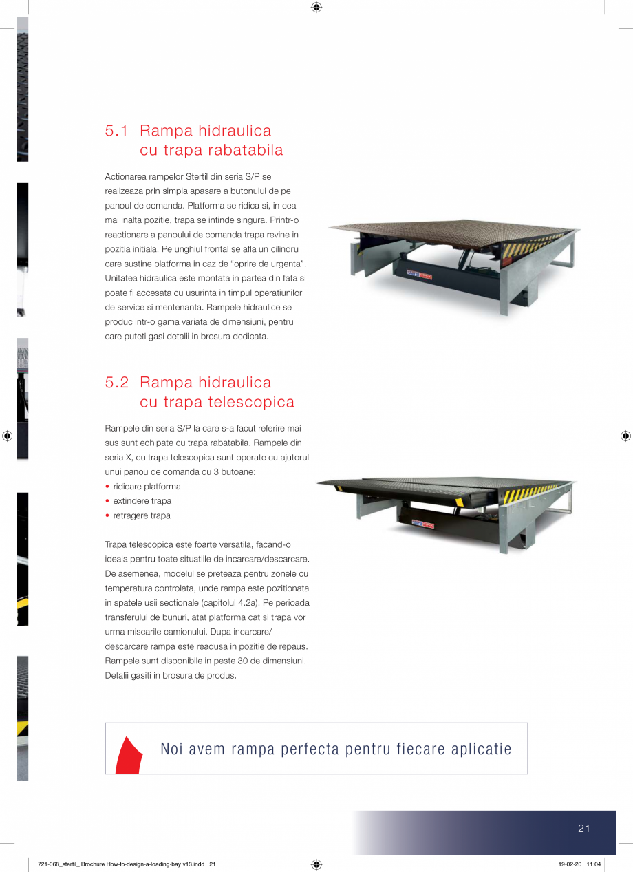 Pagina 21-Ghid de proiectare - echipamente de ancorare STERTIL Catalog, brosura Romana etalii in brosura...
