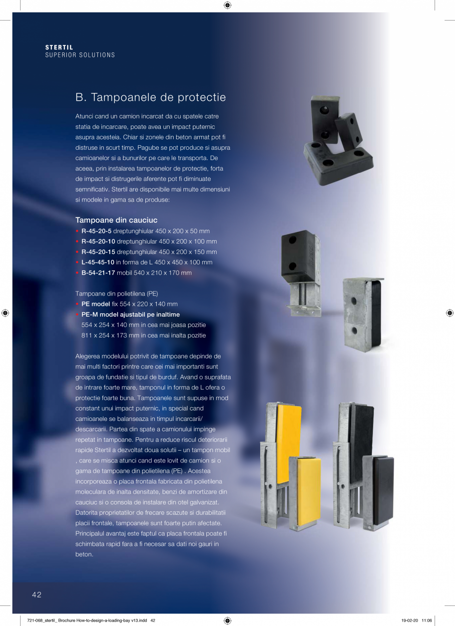 Pagina 42-Ghid de proiectare - echipamente de ancorare STERTIL Catalog, brosura Romana clientului si de tipul ...