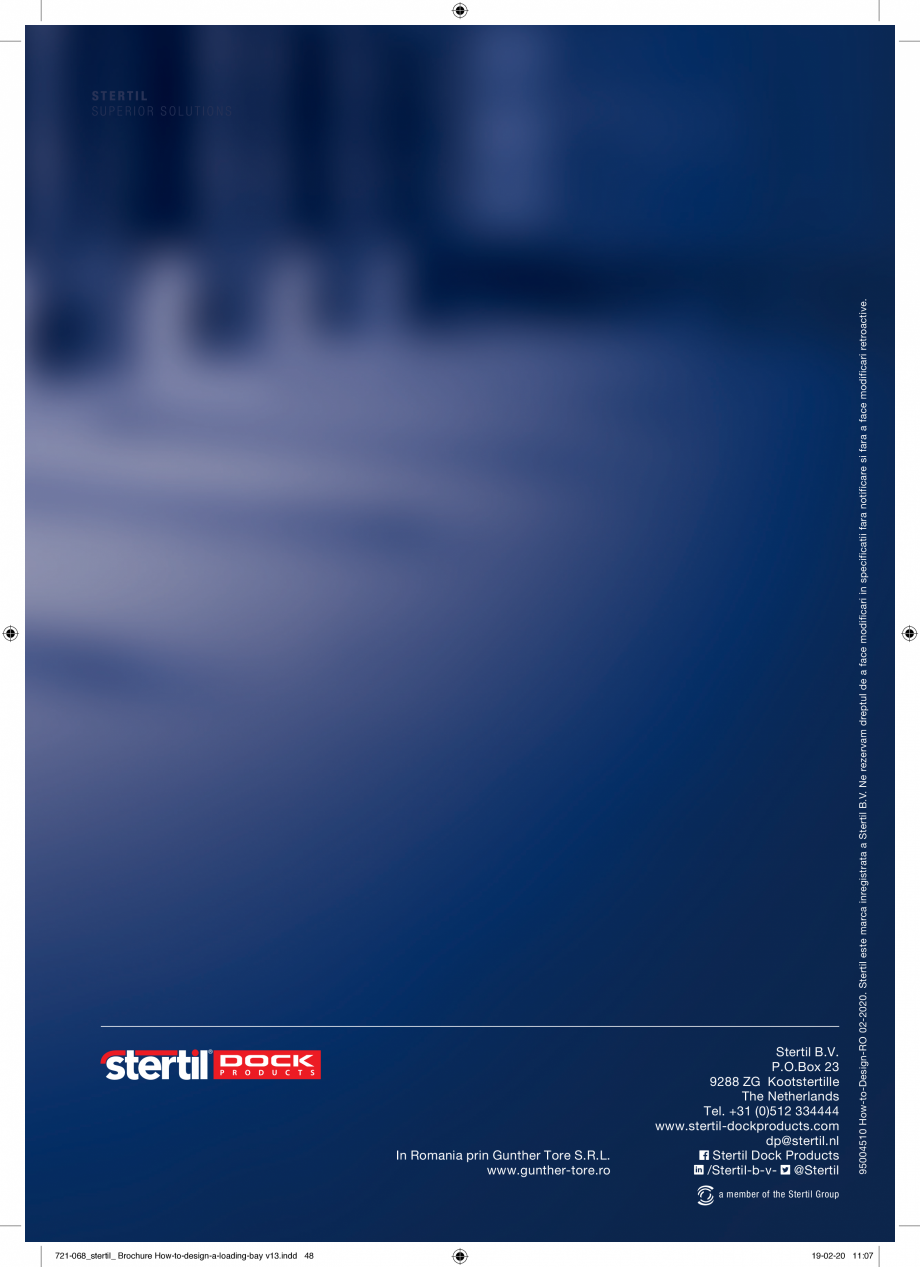 Pagina 48-Ghid de proiectare - echipamente de ancorare STERTIL Catalog, brosura Romana iguranta proceselor de
...