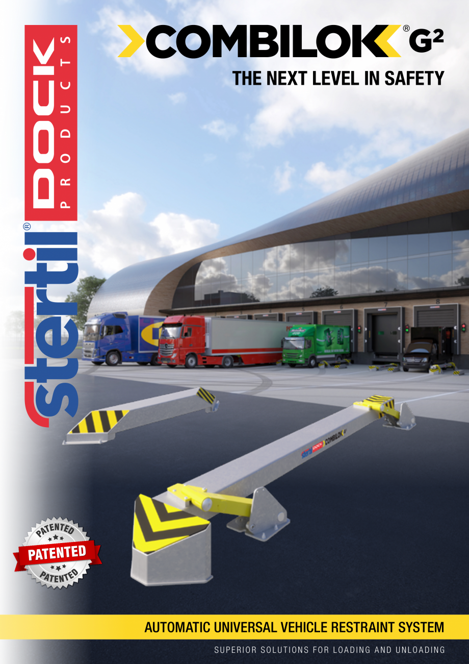 Pagina 1-Sistem de blocare a camionului in dock  STERTIL COMBILOK G2 Catalog, brosura Romana THE NEXT LEVEL...