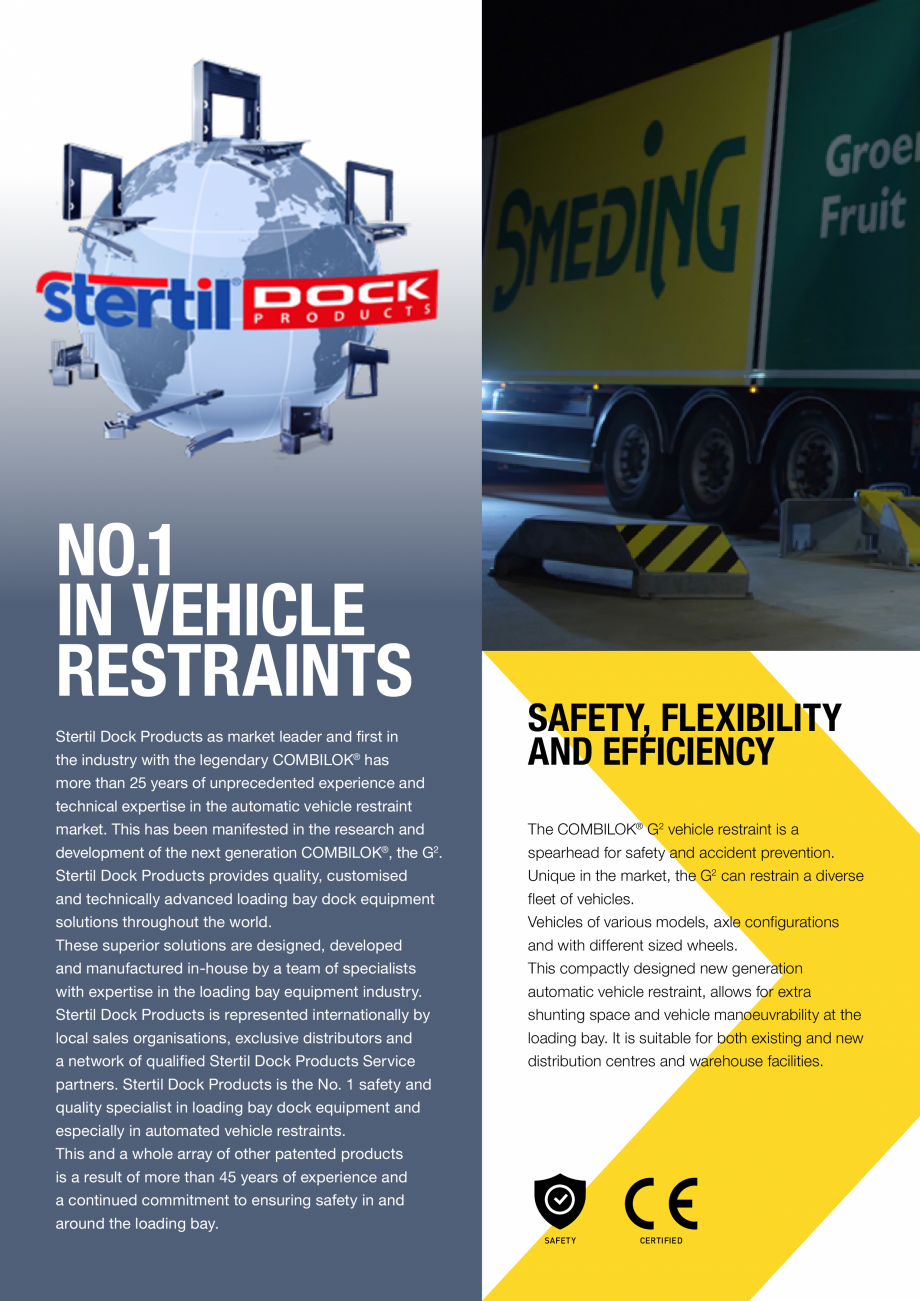 Pagina 2 - Sistem de blocare a camionului in dock  STERTIL COMBILOK G2 Catalog, brosura Romana dock ...