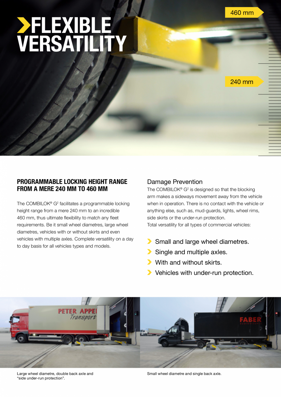 Pagina 8-Sistem de blocare a camionului in dock  STERTIL COMBILOK G2 Catalog, brosura Romana s. Complete...