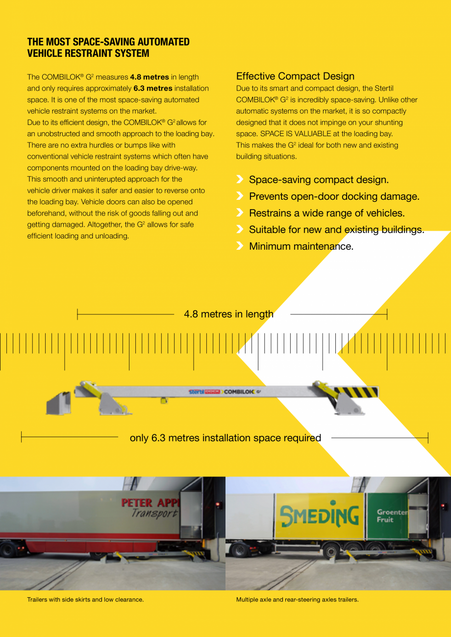 Pagina 9 - Sistem de blocare a camionului in dock  STERTIL COMBILOK G2 Catalog, brosura Romana...