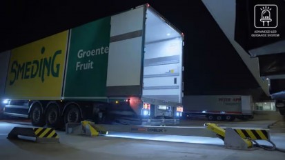 incarcare-camion-rampa COMBILOK G1 Sistem de blocare a camionului in dock 