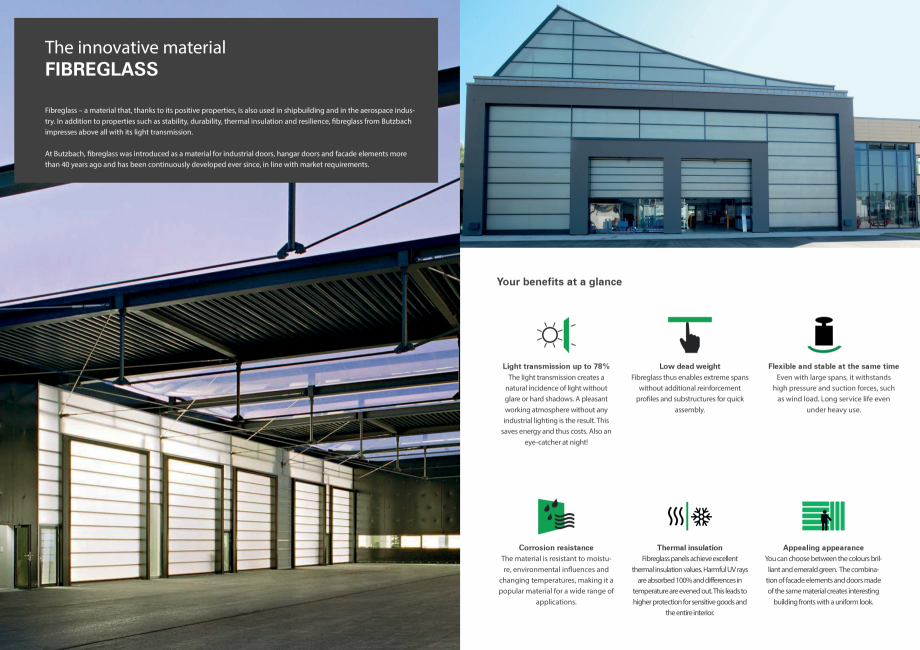 Pagina 4-Usa sectionala compacta BUTZBACH SPACELITE HT40 RC3 Fisa tehnica Engleza es, is also used in...