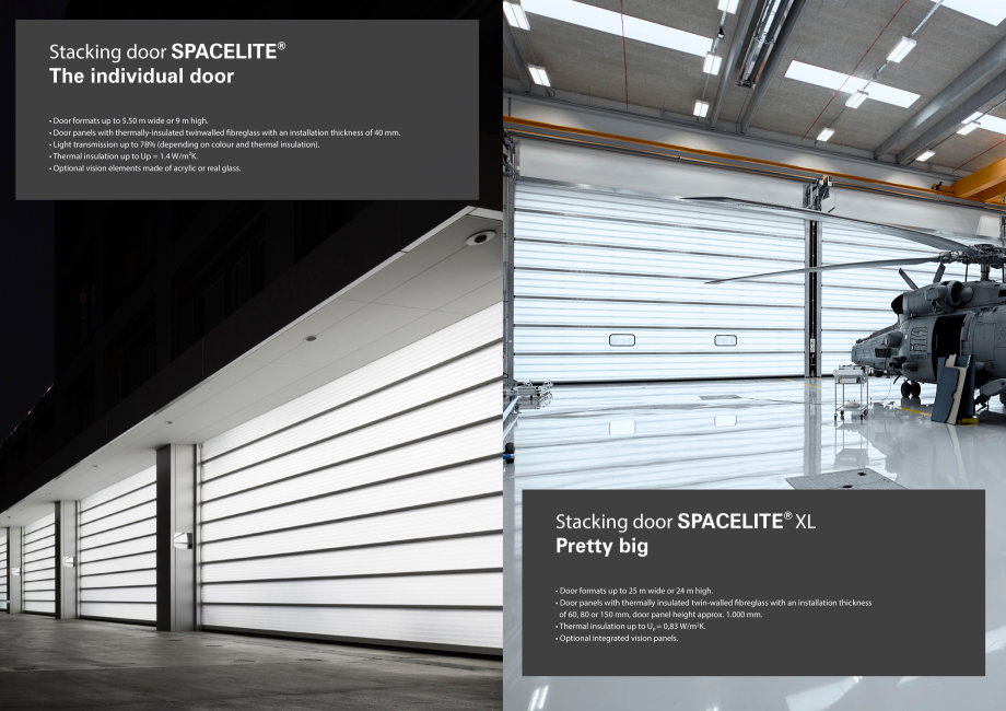 Pagina 5 - Usa sectionala compacta BUTZBACH SPACELITE HT40 RC3 Fisa tehnica Engleza material for a...