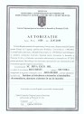 Autorizatie IGSU MIVA ELCO