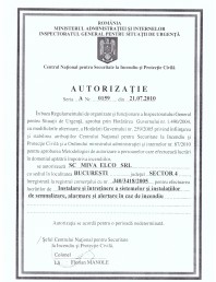 Autorizatie IGSU MIVA ELCO