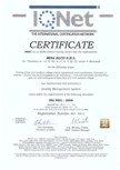 Certificat SRAC INTERNATIONAL