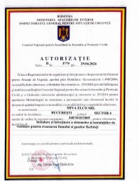 Autorizatie desfumare