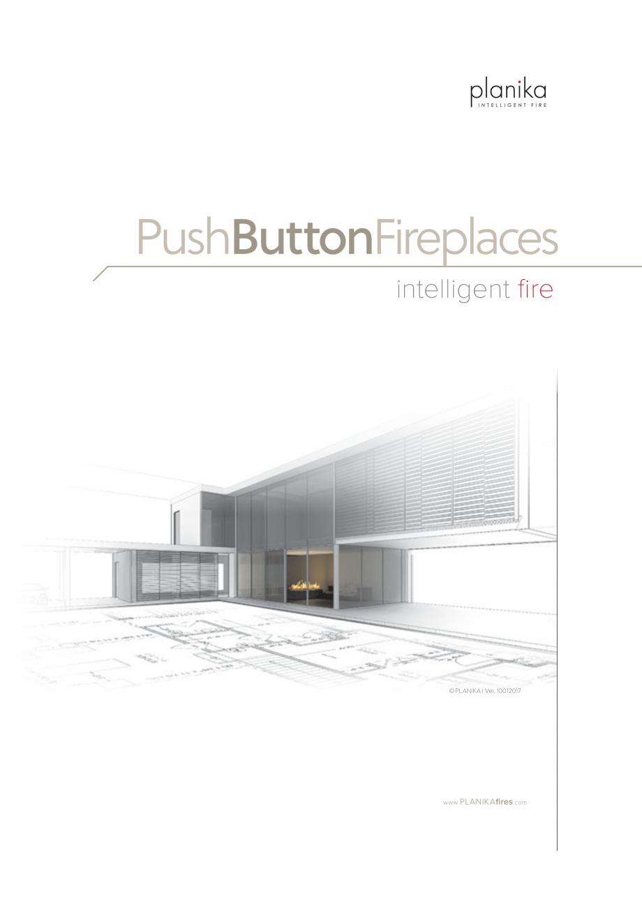 Pagina 1-Semineu pe bioetanol PLANIKA Biofireplaces HOTBOX Fisa tehnica Engleza PushButtonFireplaces...