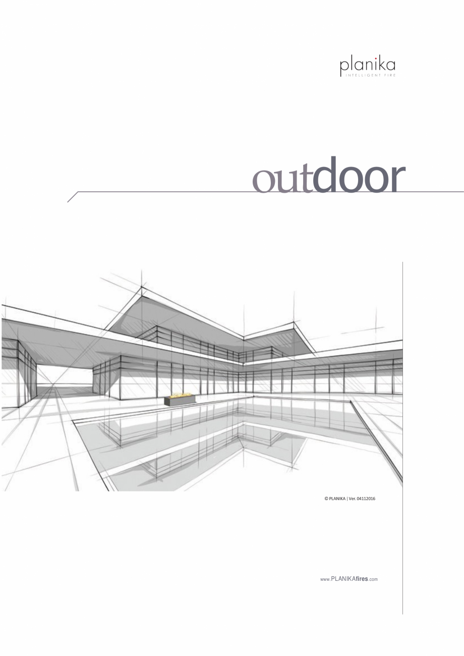 Pagina 1-Semineu linear pe gaz PLANIKA Galio Corten Fisa tehnica Romana outdoor

© PLANIKA | Ver. 04112016

...