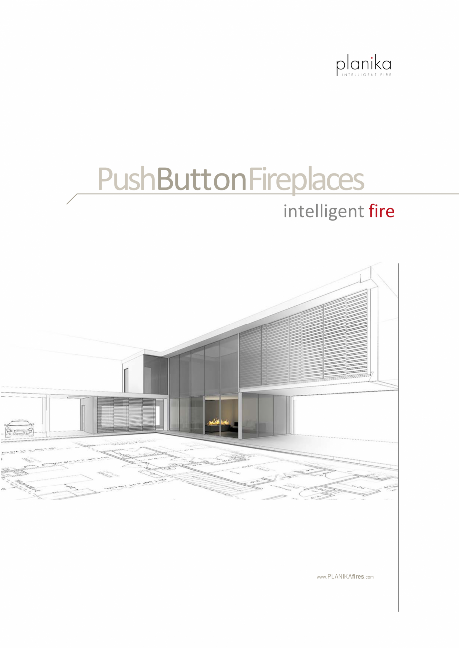 Pagina 1-Semineu compact fara instalare PLANIKA PrimeBox Fisa tehnica Romana PushButtonFireplaces
...