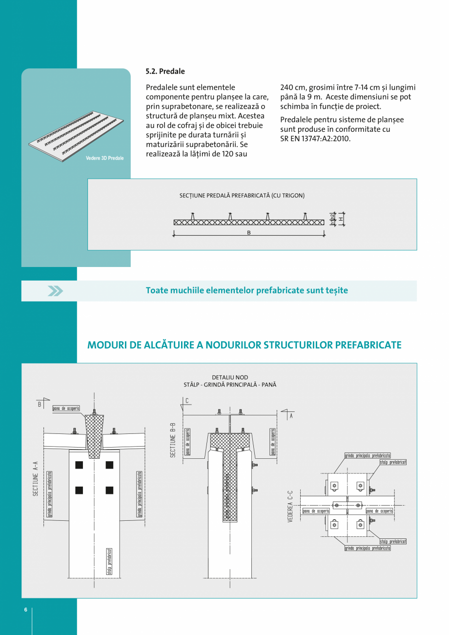 Pagina 6 - Elemente prefabricate din beton pentru structuri la cheie - Somaco SOMACO Catalog,...