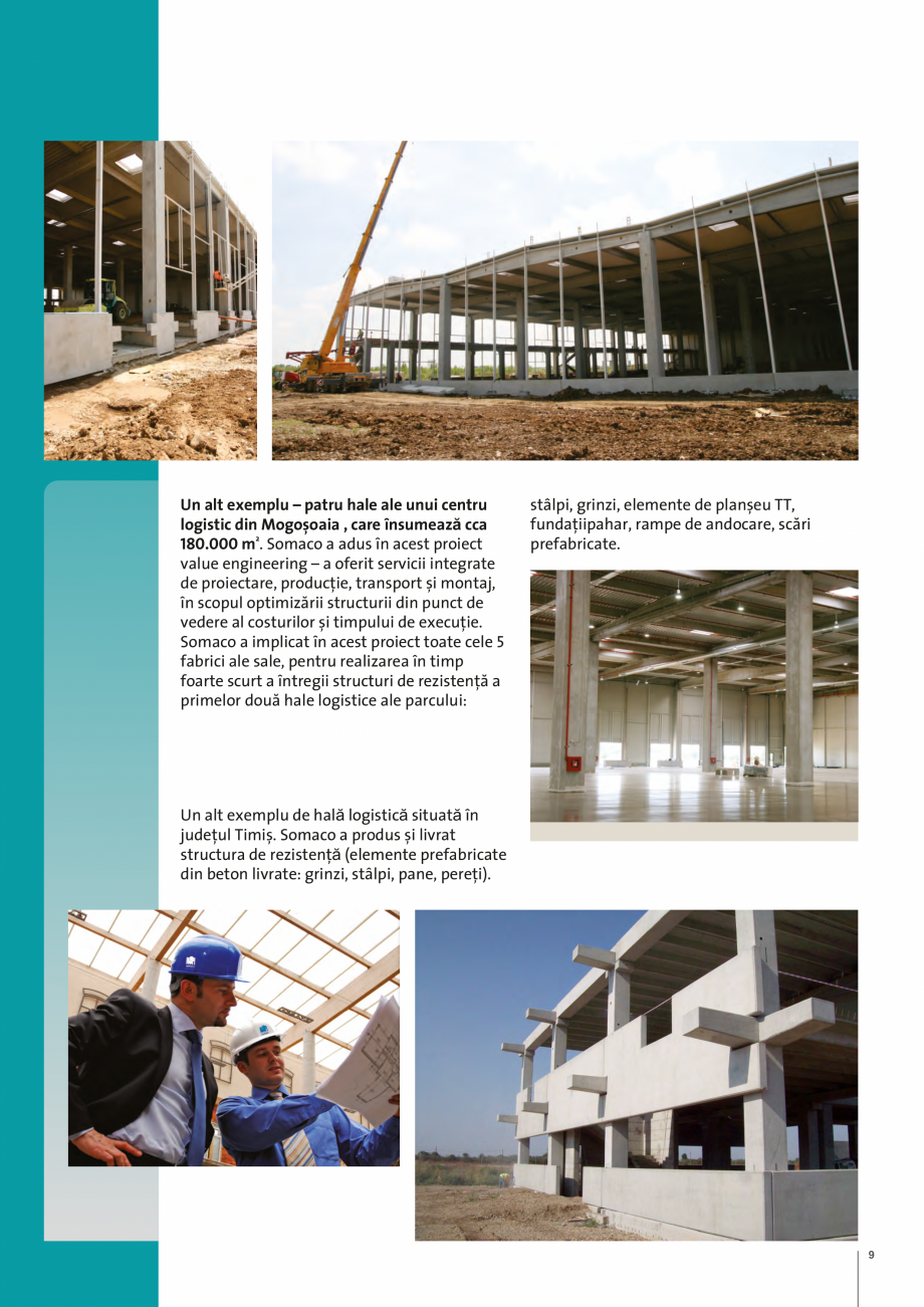 Pagina 9 - Elemente prefabricate din beton pentru structuri la cheie - Somaco SOMACO Catalog,...
