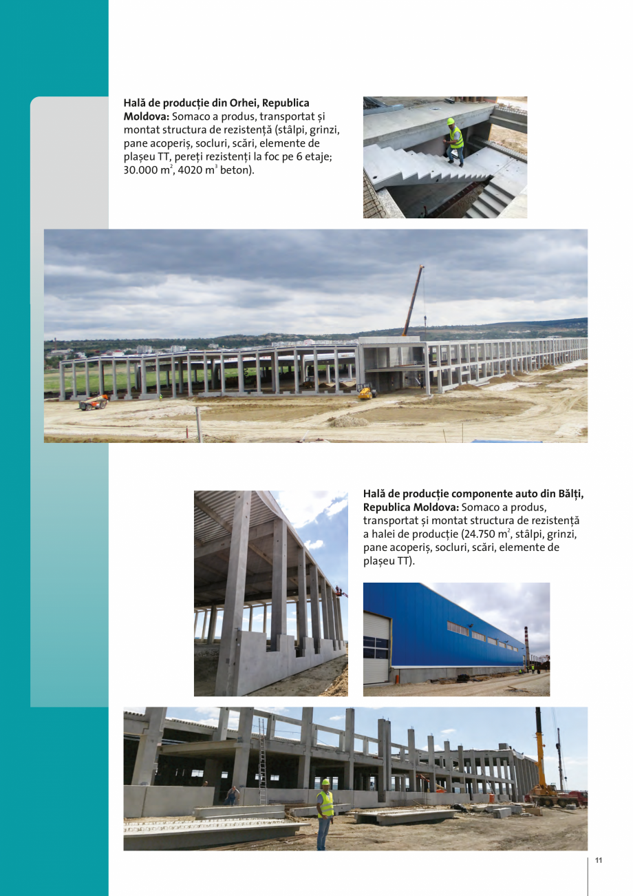 Pagina 11 - Elemente prefabricate din beton pentru structuri la cheie - Somaco SOMACO Catalog,...
