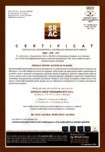 Predale pentru sisteme de plansee - Buzau - Certificat CPF conform SR EN 13747+A2:2010 SOMACO