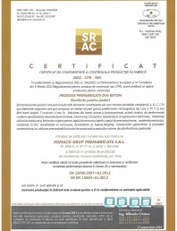 Elemente pentru poduri - Timisoara - Certificat CPF conform SR EN 15050+A1:2012