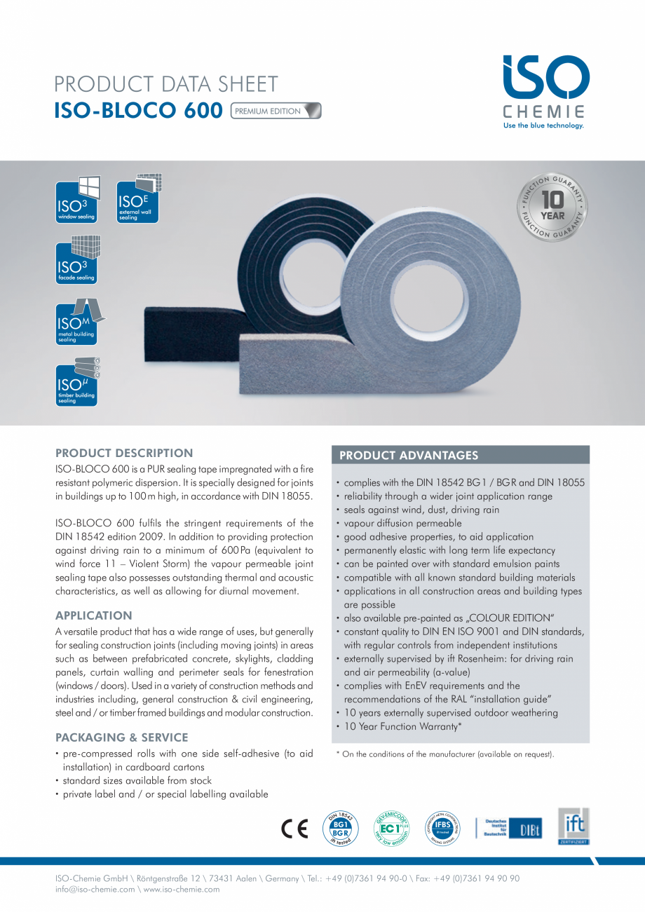 Pagina 1-Banda de etansare impregnata cu spuma flexibila poliuretanica (PUR) cu dispersie polimerica...