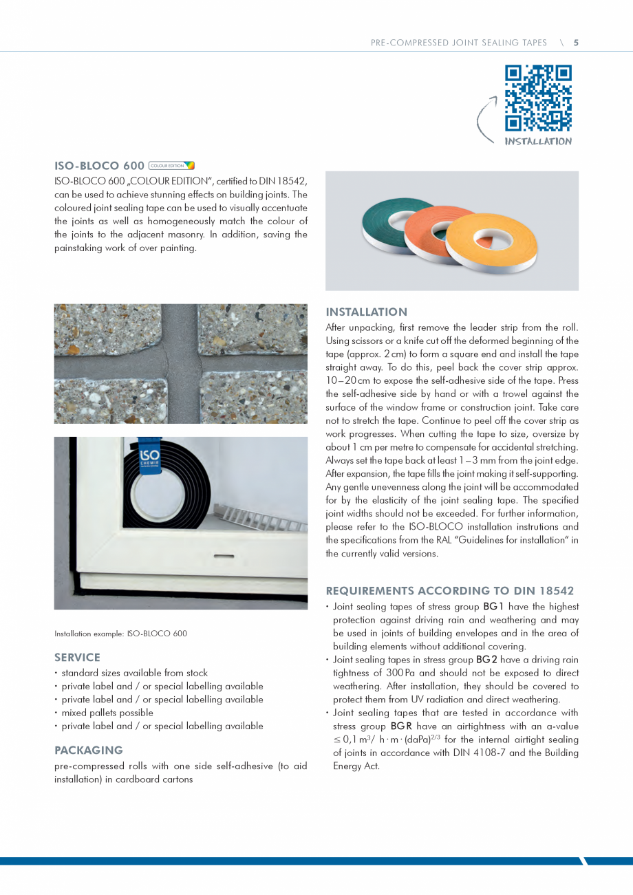 Pagina 5 - Catalog produse ISO CHEMIE ISO Chemie Catalog, brosura Engleza BLOCO 600
also has...
