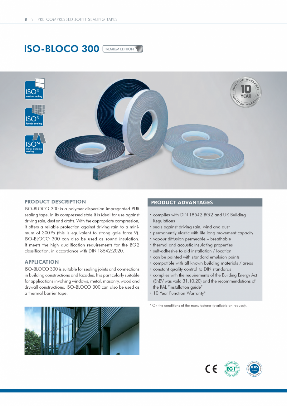 Pagina 8-Catalog produse ISO CHEMIE ISO Chemie Catalog, brosura Engleza OCO installation instrutions and
the ...