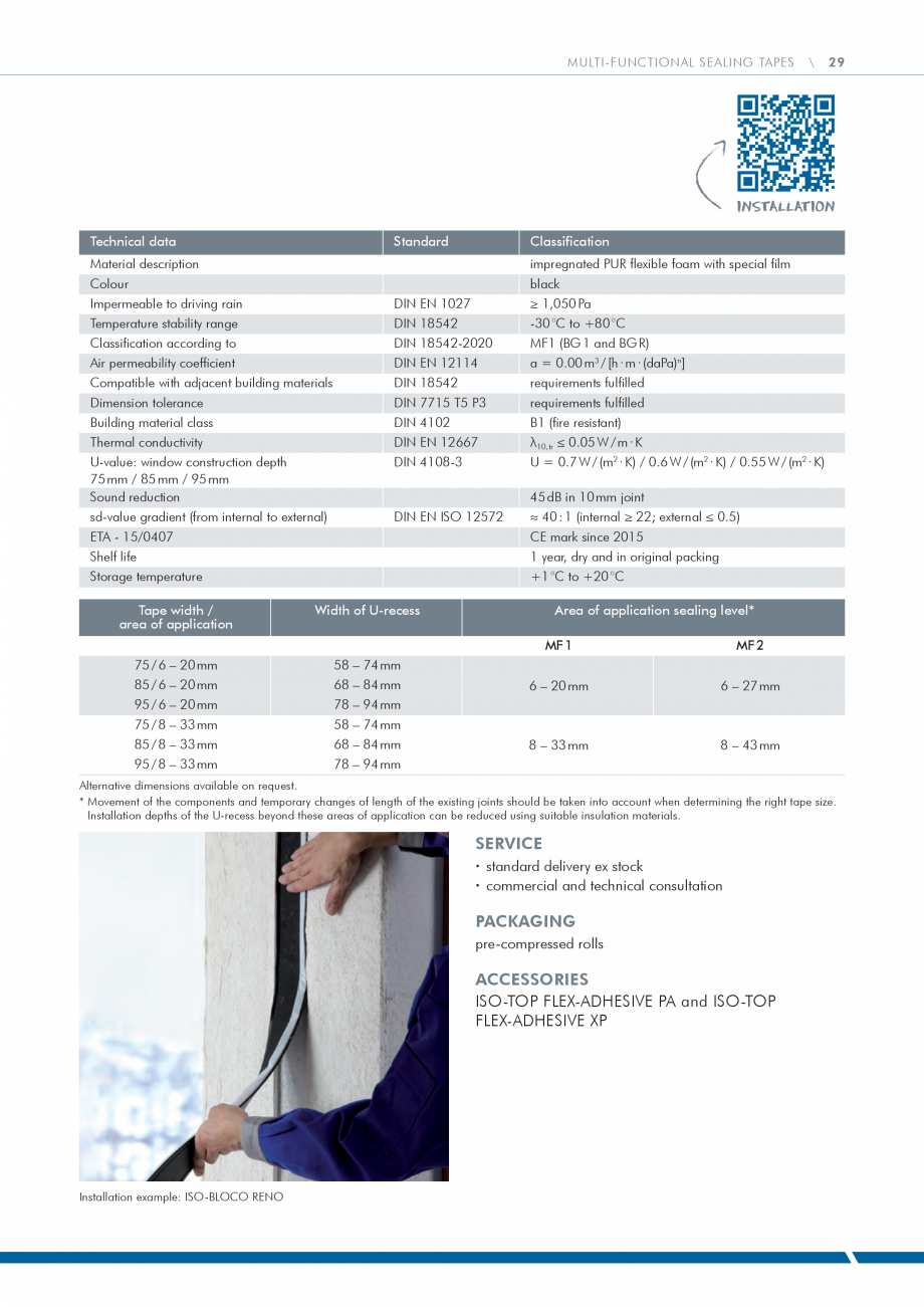 Pagina 29 - Catalog produse ISO CHEMIE ISO Chemie Catalog, brosura Engleza stem for improved sealing...