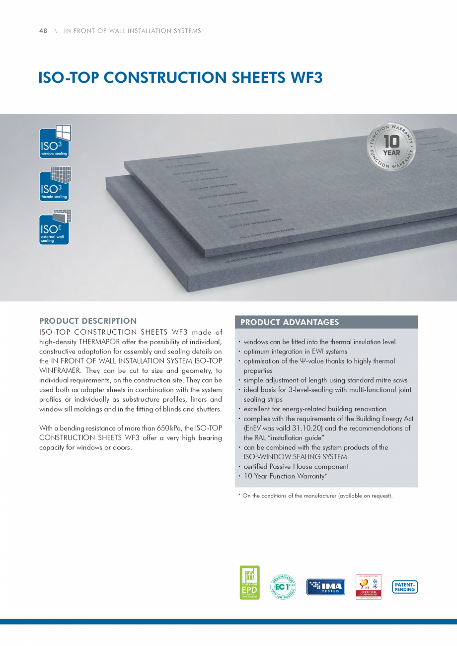 Pagina 48 - Catalog produse ISO CHEMIE ISO Chemie Catalog, brosura Engleza 
54 / 3 – 18 mm

60 mm
...