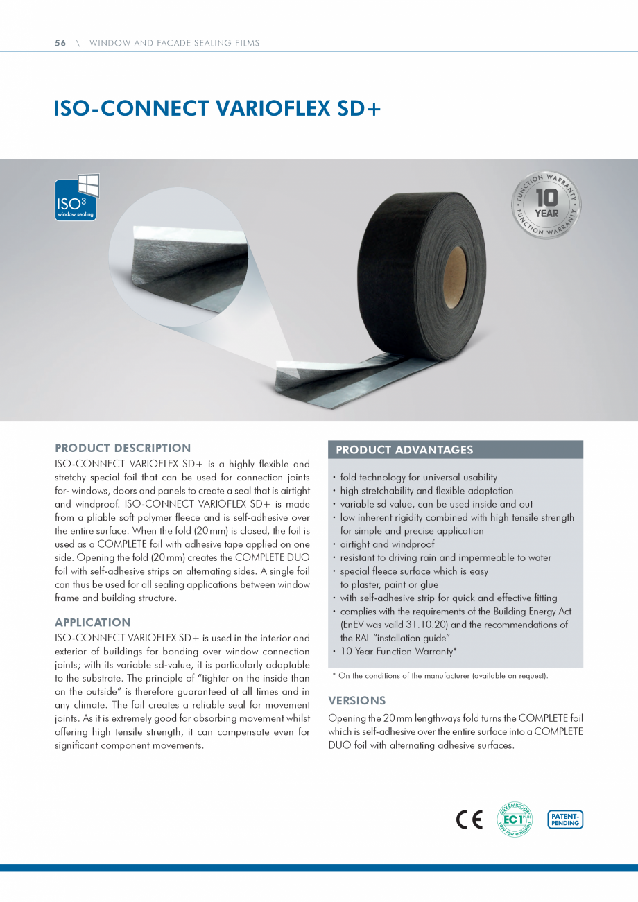 Pagina 56 - Catalog produse ISO CHEMIE ISO Chemie Catalog, brosura Engleza .10.20) and the...