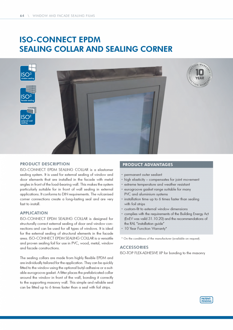 Pagina 64-Catalog produse ISO CHEMIE ISO Chemie Catalog, brosura Engleza ments are attached directly and...