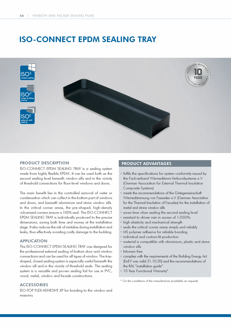 Pagina 66 - Catalog produse ISO CHEMIE ISO Chemie Catalog, brosura Engleza ted
to standard window...