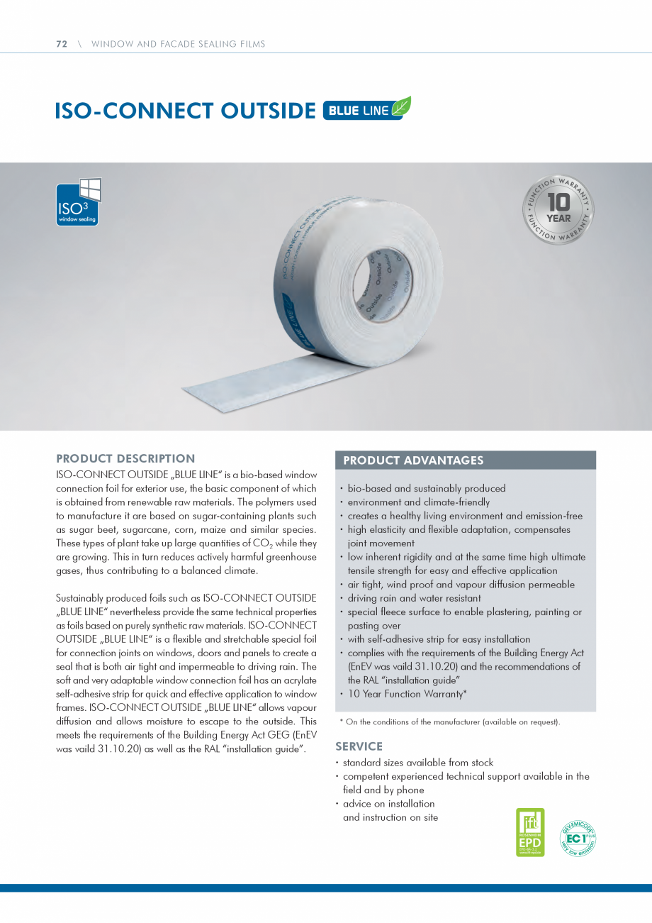 Pagina 72 - Catalog produse ISO CHEMIE ISO Chemie Catalog, brosura Engleza ine to positively fit the...