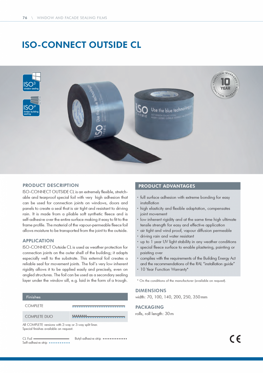 Pagina 76 - Catalog produse ISO CHEMIE ISO Chemie Catalog, brosura Engleza MER SYSTEM BRACKETS...