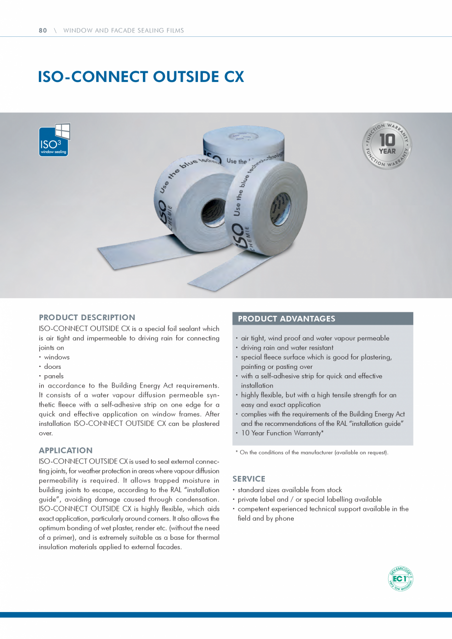 Pagina 80 - Catalog produse ISO CHEMIE ISO Chemie Catalog, brosura Engleza n system
made of mineral ...