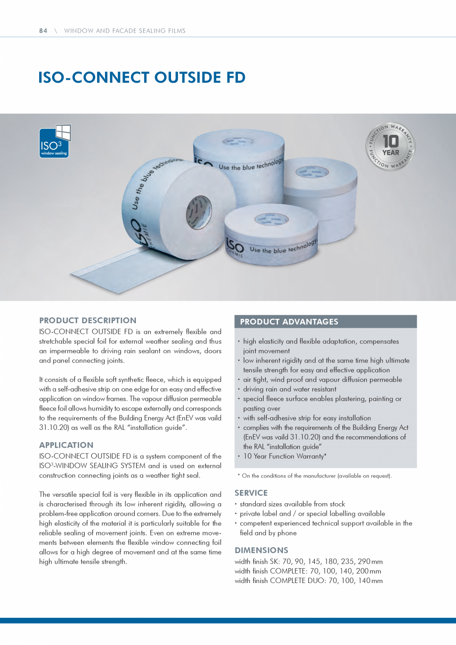 Pagina 84 - Catalog produse ISO CHEMIE ISO Chemie Catalog, brosura Engleza ulation composite
systems...