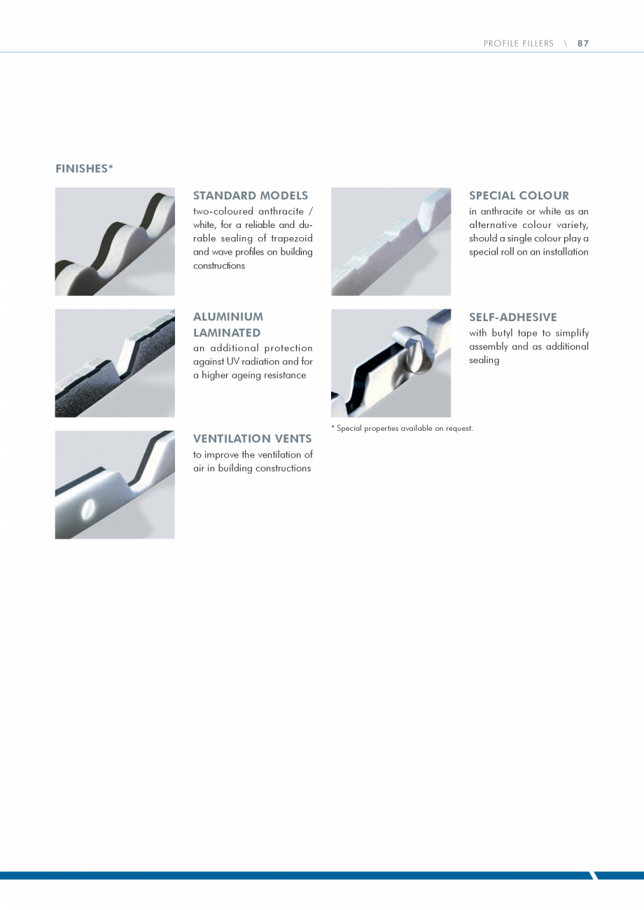 Pagina 87 - Catalog produse ISO CHEMIE ISO Chemie Catalog, brosura Engleza NFRAMER and makes...